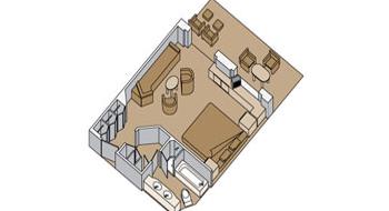 Cabin floor plan